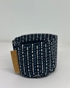 Morse Code Kitenge Planter