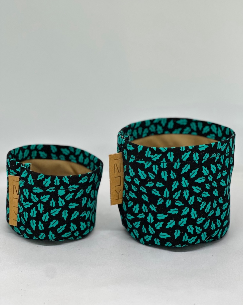 Holly Leaf Kitenge Planter