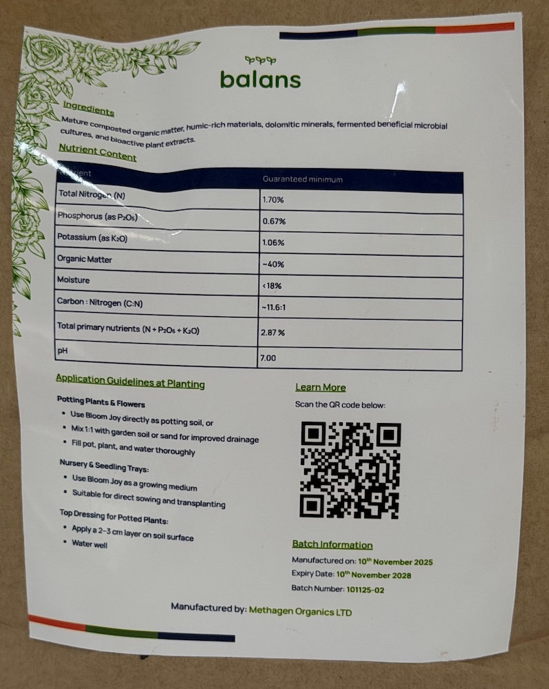 Bloom Joy Organic Fertiliser