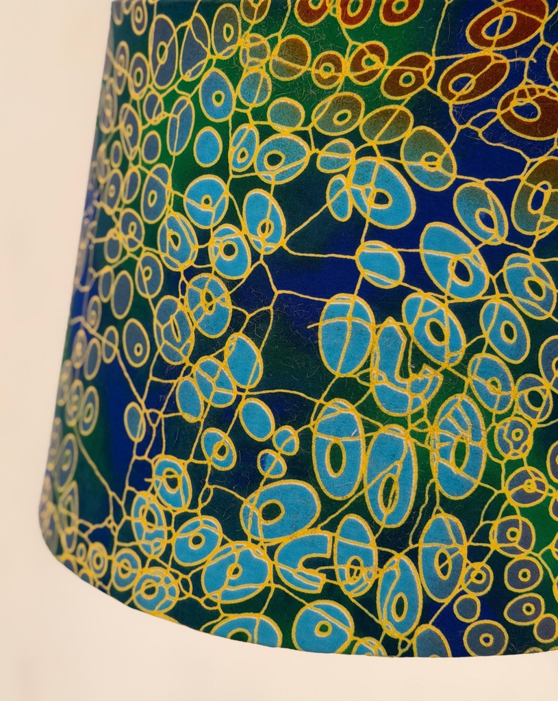 Trippy Blue Kitenge Shade (M)