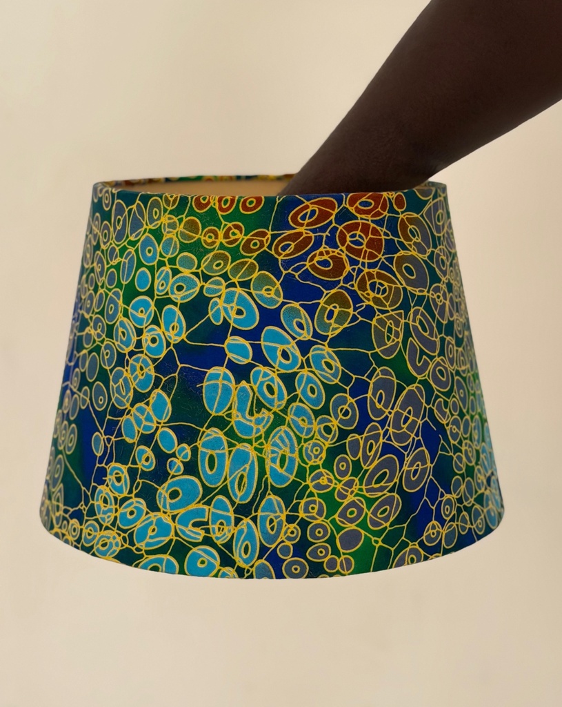 Trippy Blue Kitenge Shade (M)