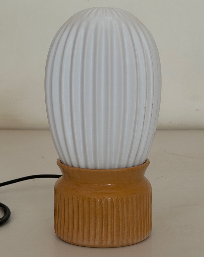 Lewa Lamp - Clear Glaze