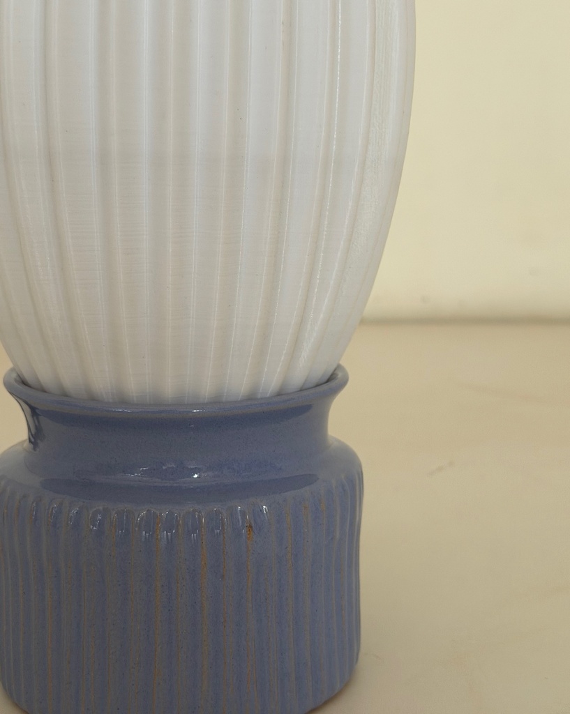 Lewa Lamp - Blue Glaze