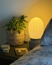 Lewa Lamp - Blue Glaze