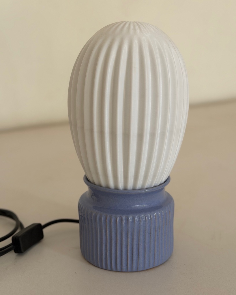 Lewa Lamp - Blue Glaze