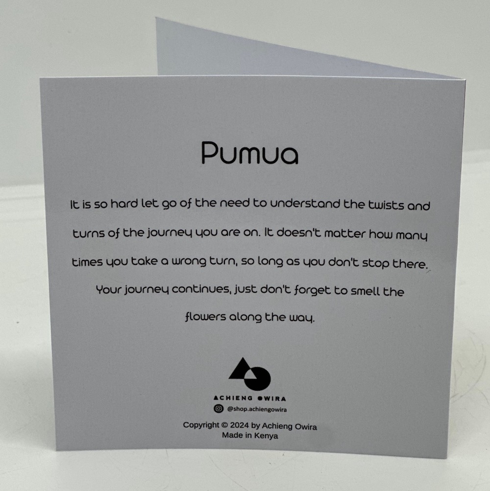 Pumua Card by Achieng Owira