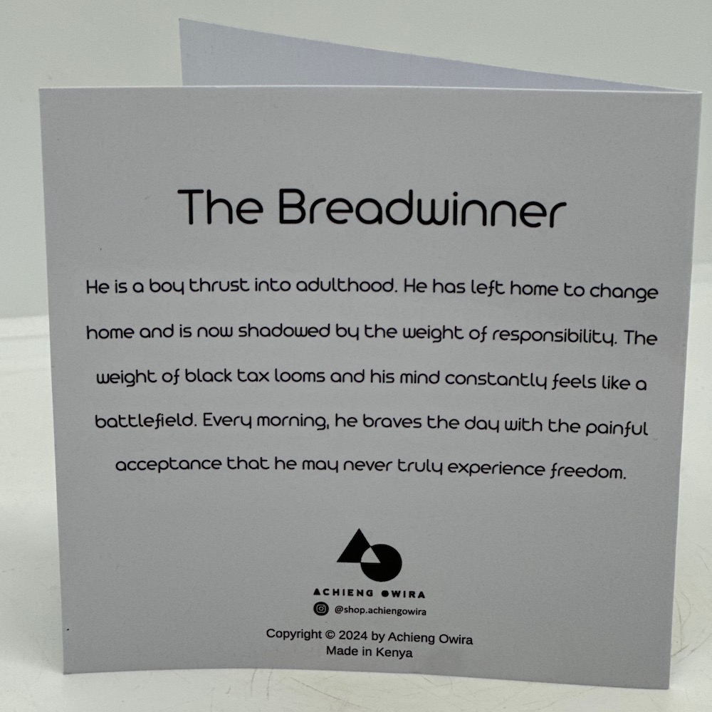 The Breadwinner Card by Achieng Owira