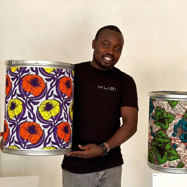 Kitenge Drum