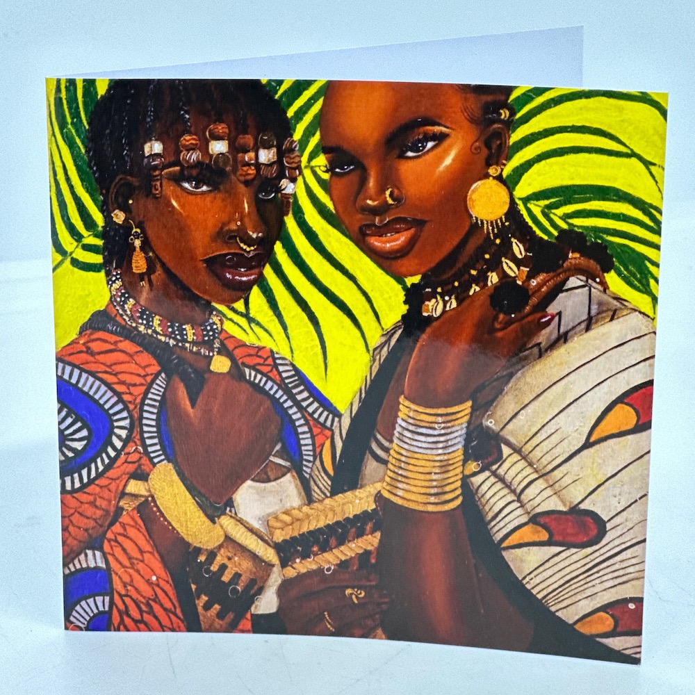Akera & Puturi Card by Achieng Owira