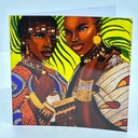 Akera & Puturi Card by Achieng Owira