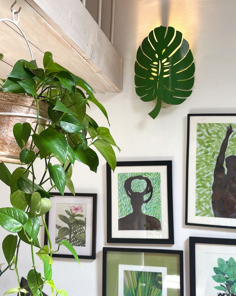 Monstera Wall Sconce