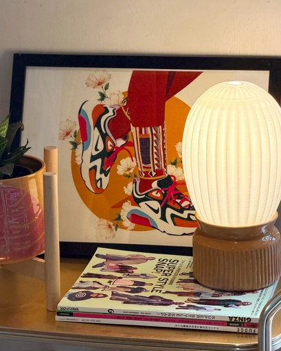 Lewa Lamp - Clear Glaze